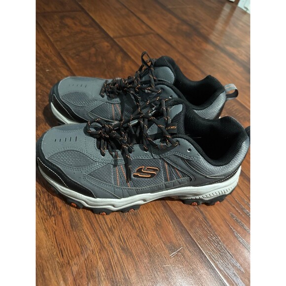 SKECHERS Men\'s Trail Running Sneakers in Medium and Wide size 8.5 main image 5